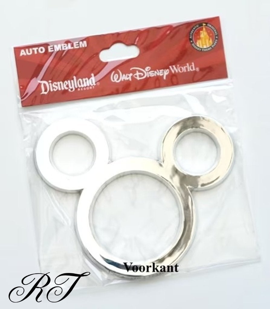 Leuke Disney Mickey Icon auto embleem., Ophalen of Verzenden, Nieuw