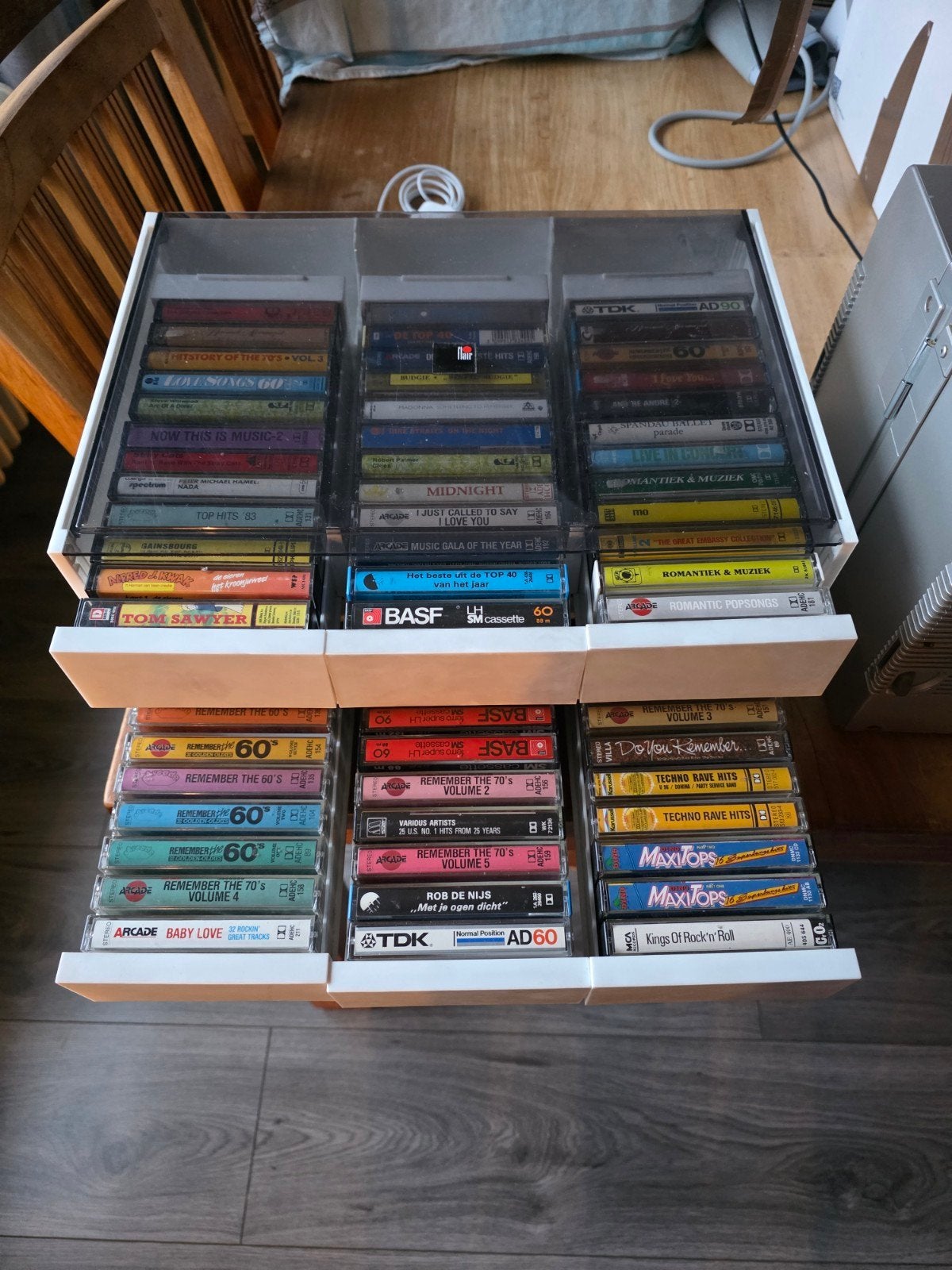 72 Cassettes: Greatest hits, Rock & Pop, Cd's en Dvd's, Ophalen of Verzenden, Zo goed als nieuw, Voorbespeeld, Pop