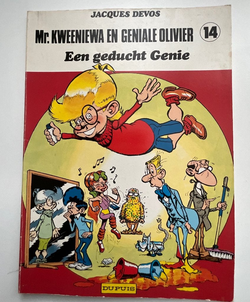 Mr Kweeniewa en Geniale Olivier nr 14, Boeken, Eén stripboek, Ophalen, Gelezen