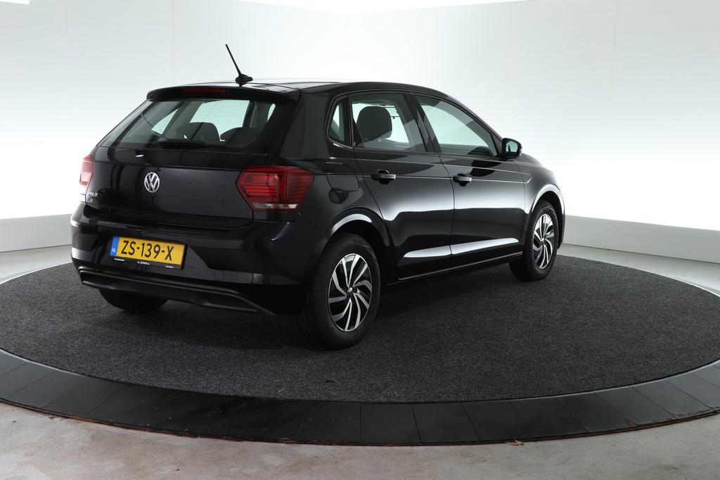 Volkswagen Polo 1.0 TSI Comfortline | CARPLAY | ADAP. CRUISE, Stof, Euro 6, 1045 kg, Zwart
