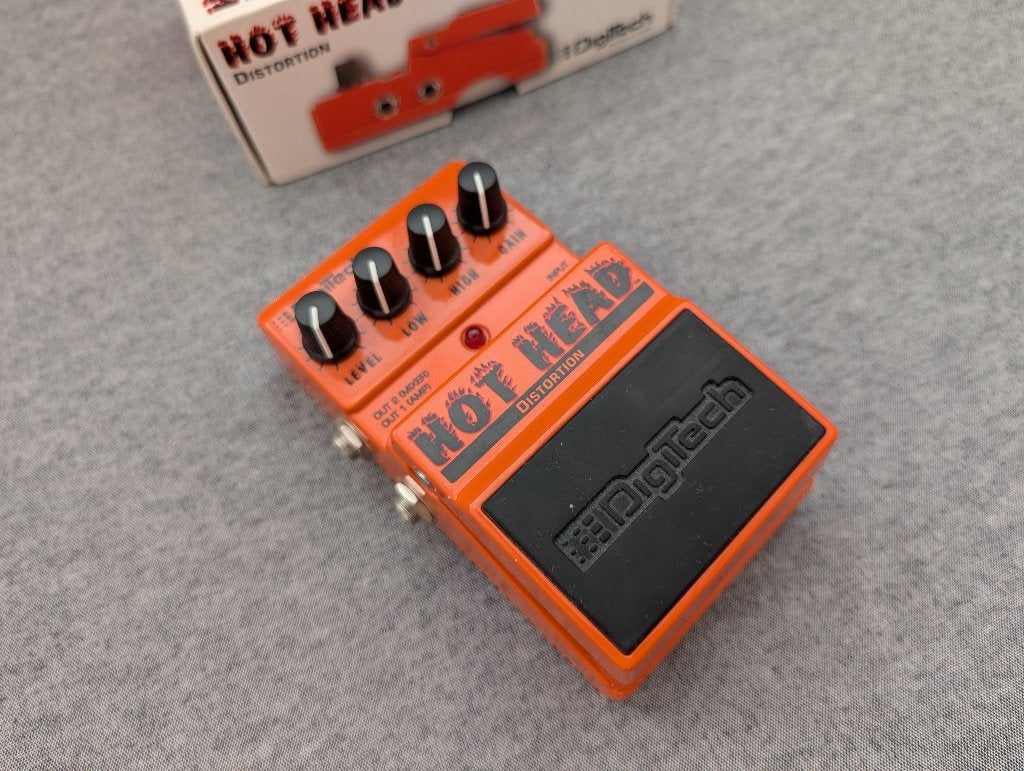 Digitech Hot Head Distortion pedal, Muziek en Instrumenten, Effecten, Zo goed als nieuw, Distortion, Overdrive of Fuzz, Ophalen of Verzenden