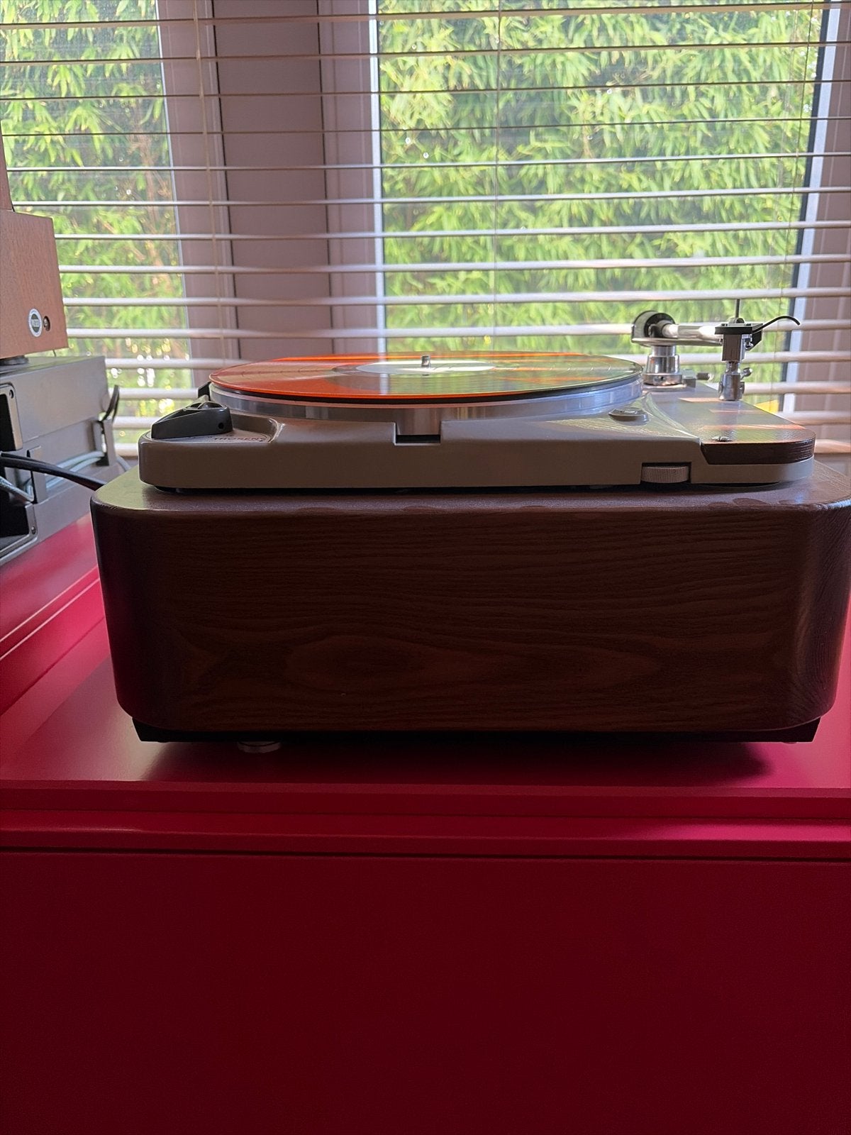 Thorens TD 124 MKI Platenspeler met Ortofon SPU E GM, Ophalen of Verzenden, Gebruikt, Platenspeler, Thorens