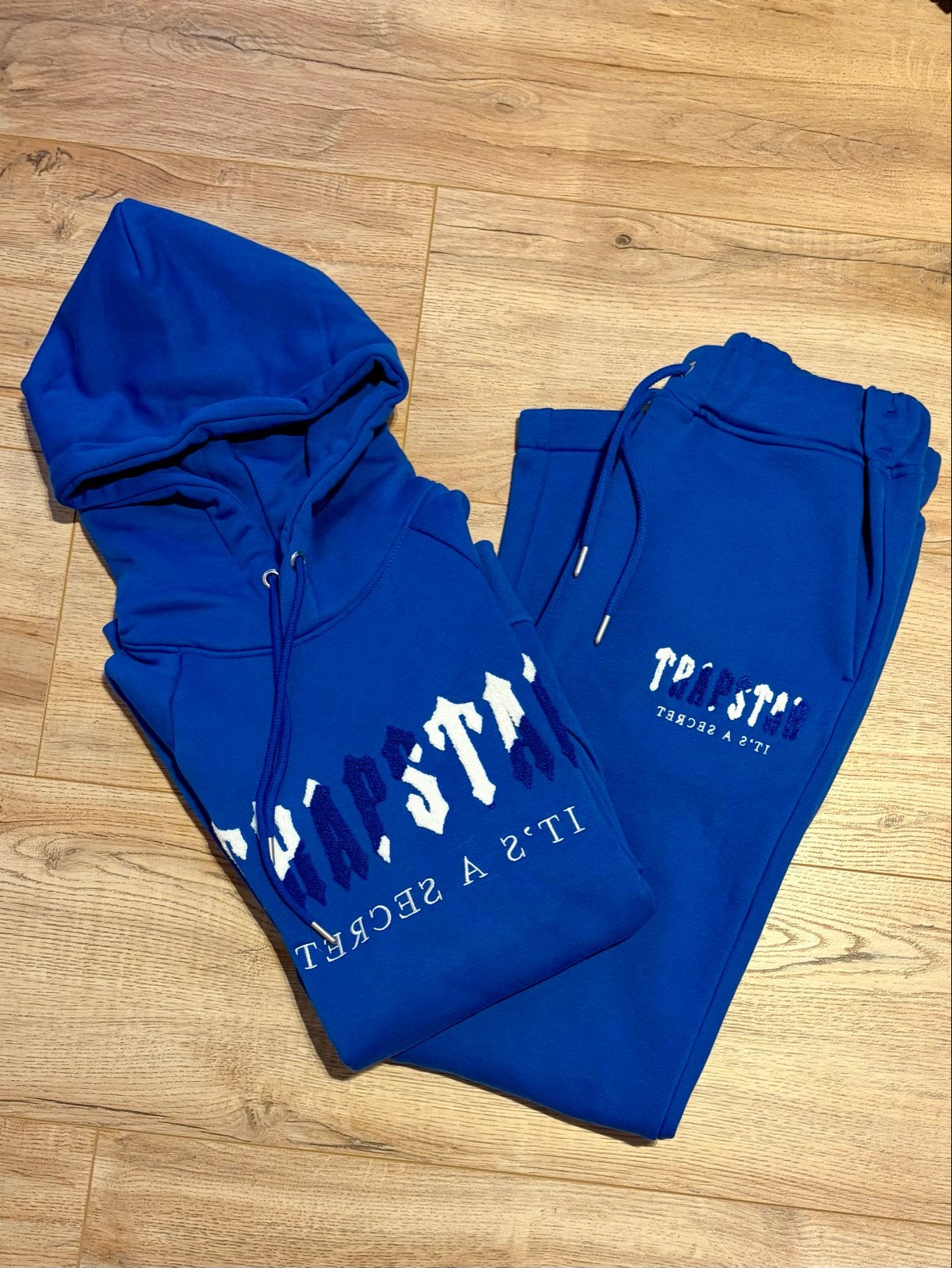 Trapstar set jogger + hoodie  - Blauw, Ophalen of Verzenden, Nieuw