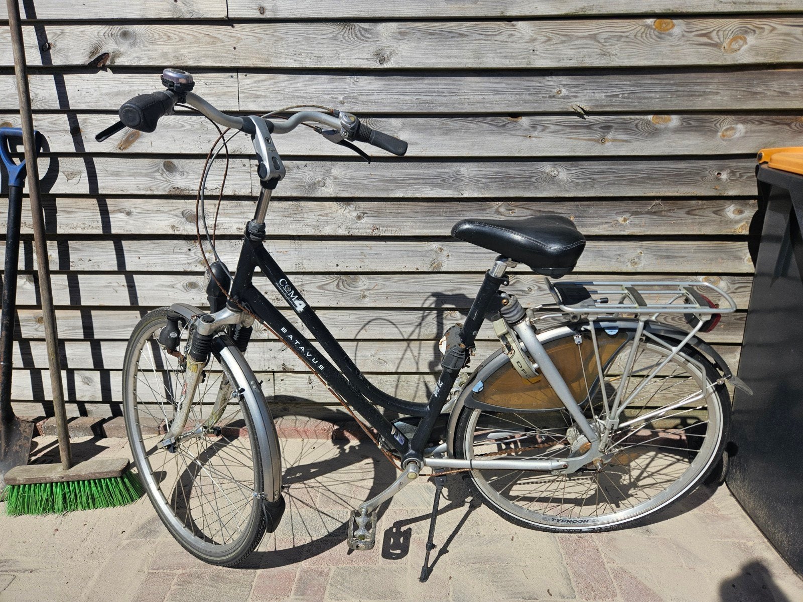 Batavus damesfiets, Ophalen, Velgrem, Versnellingen, Batavus