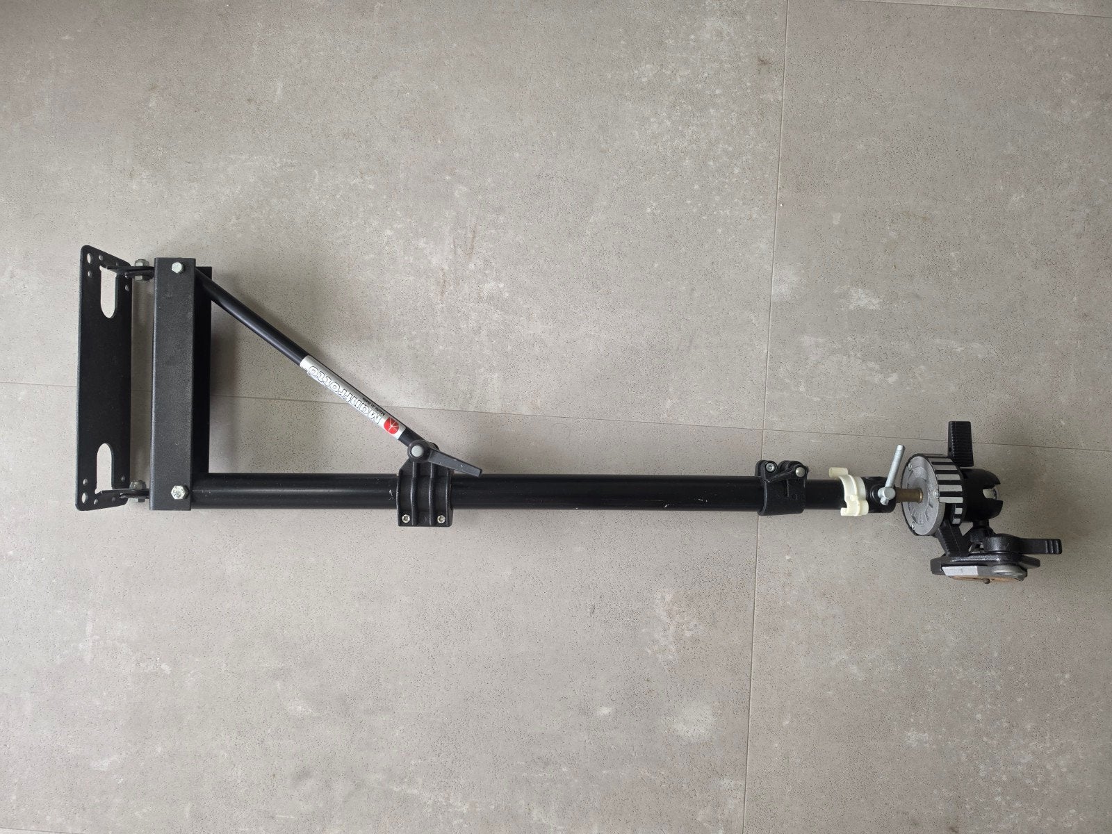 Manfrotto Statief met muurbevestiging, Gebruikt, 125 cm of minder, Overige typen, Ophalen of Verzenden