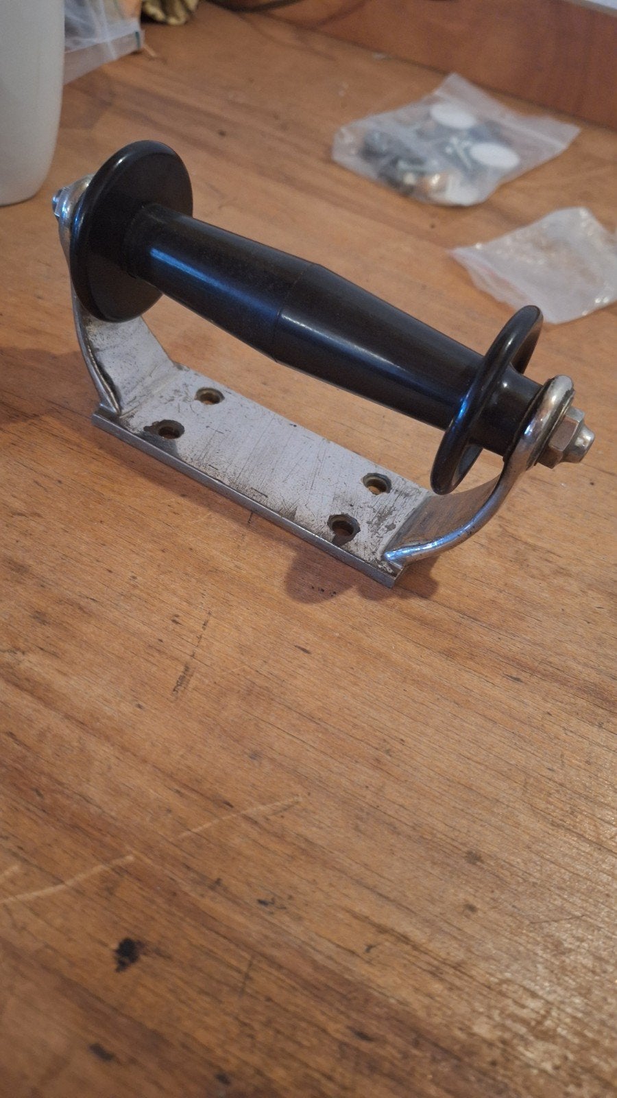 Vintage handgreep/beugel voor boot of caravan, Ophalen of Verzenden