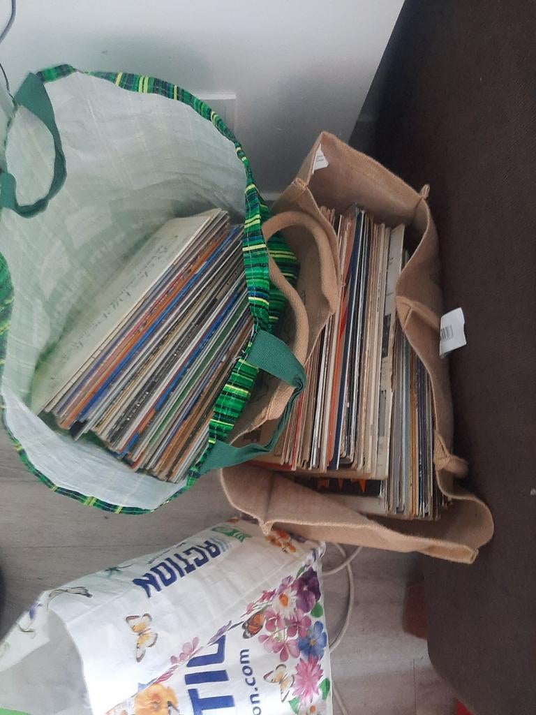 Partij lp's, Cd's en Dvd's, Vinyl | Overige Vinyl, Ophalen, Gebruikt, 12 inch