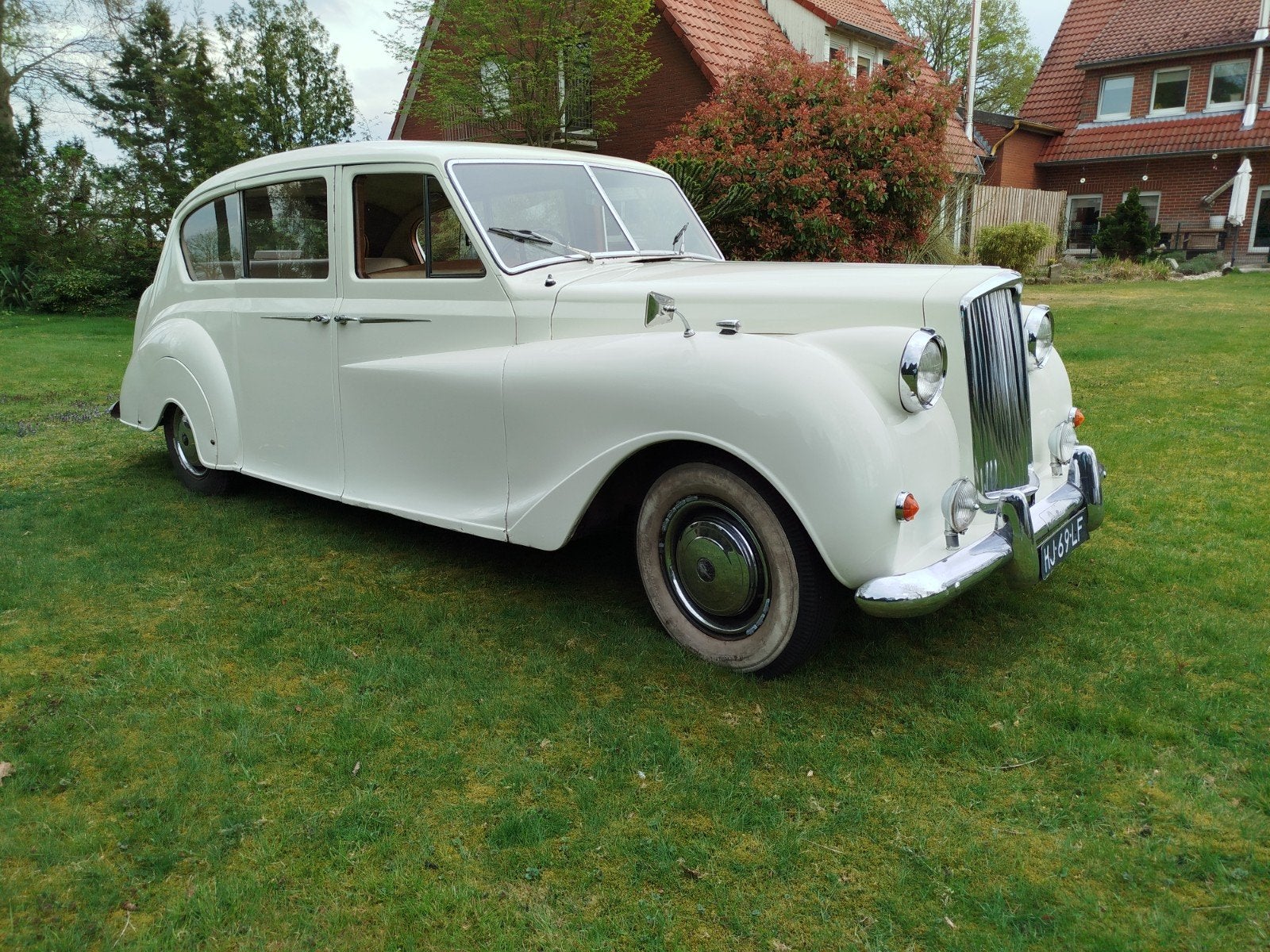 Princess vanden Plas limousine 4 liter Rolls Royce 1961, Auto's, Automaat, Achterwielaandrijving, Beige, 4000 cc