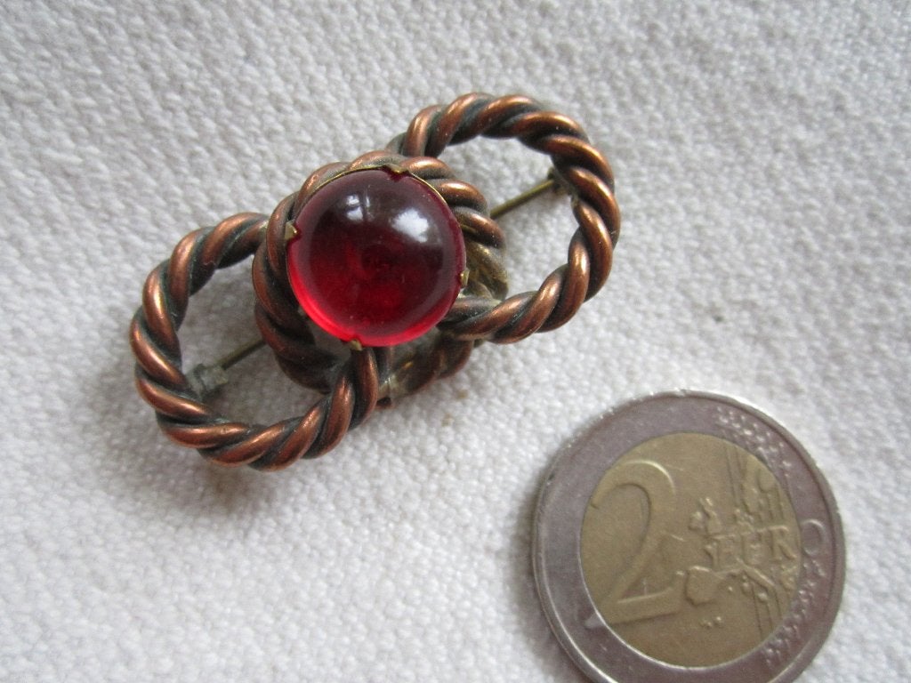 28.  Aparte oude broche, Sieraden, Tassen en Uiterlijk, Antieke sieraden, Ophalen, Overige materialen, Broche