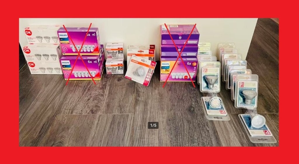 NIEUW gu10 LED Spots Philips Osram Paulmann OK Dimbaar glas, Ophalen of Verzenden, Nieuw, Led-lamp, Dimbaar