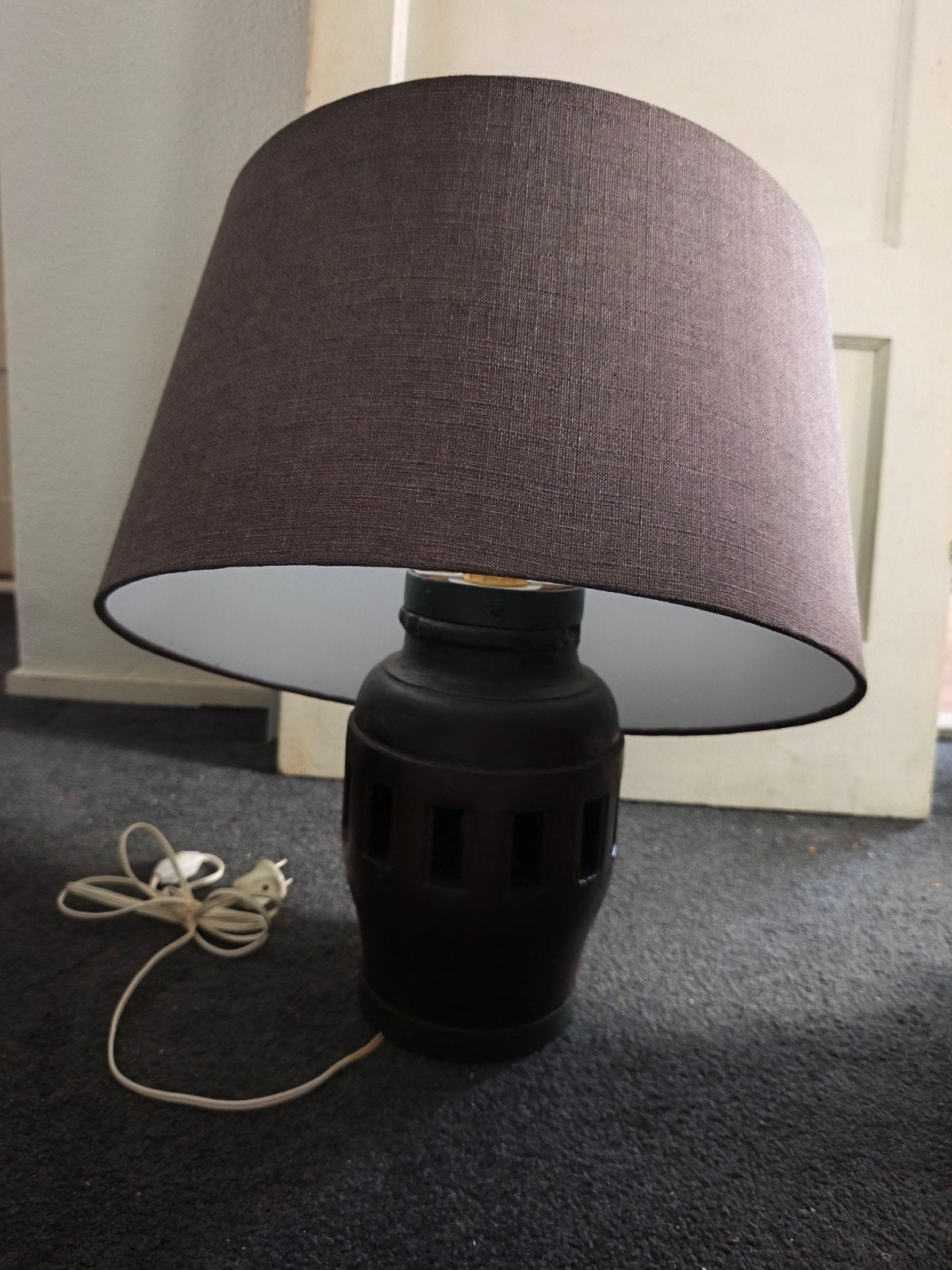 lamp op wagenwielnaaf, Ophalen