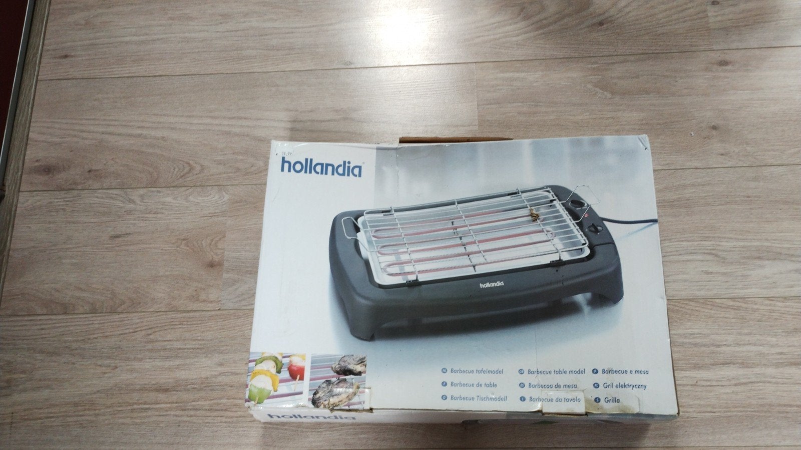 Hollandia Tafelbarbecue - Compact en Gebruiksvriendelijk, Ophalen, Gebruikt, Tafelgrill