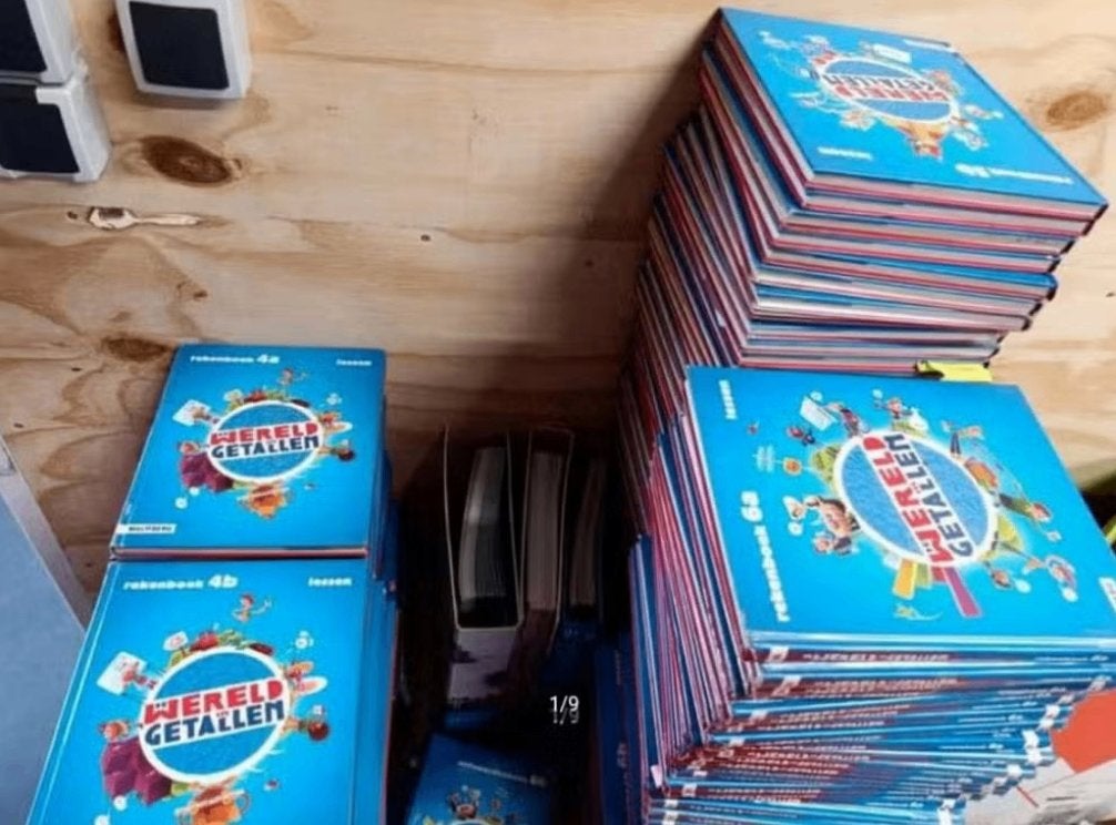 Wereld in getallen groep 3 4 5 6 7 8 malmberg rekenen, Ophalen of Verzenden, Zo goed als nieuw, Overige niveaus, Wiskunde A