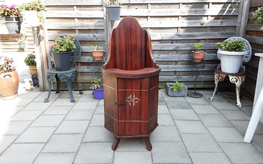 Vintage kinderstoel, Antiek en Kunst, Curiosa en Brocante, Ophalen