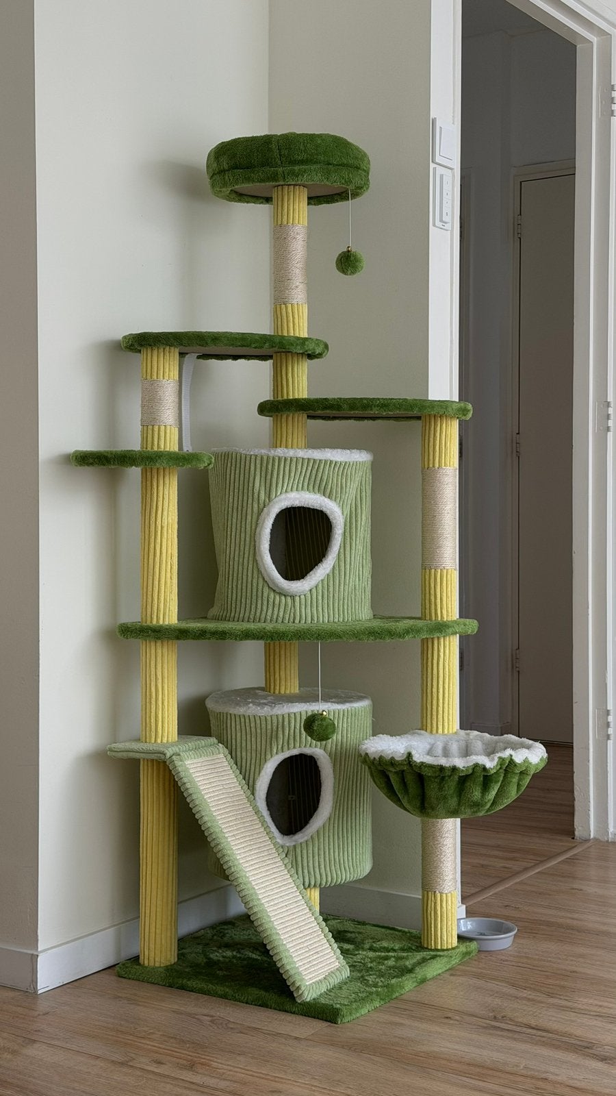 Kattentoren, Dieren en Toebehoren, Ophalen, Zo goed als nieuw, Krabpaal