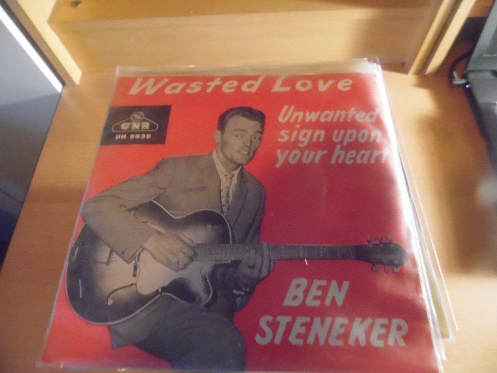 ben steneker. unwanted sign upon your heart., Ophalen, Gebruikt, 7 inch, Overige genres