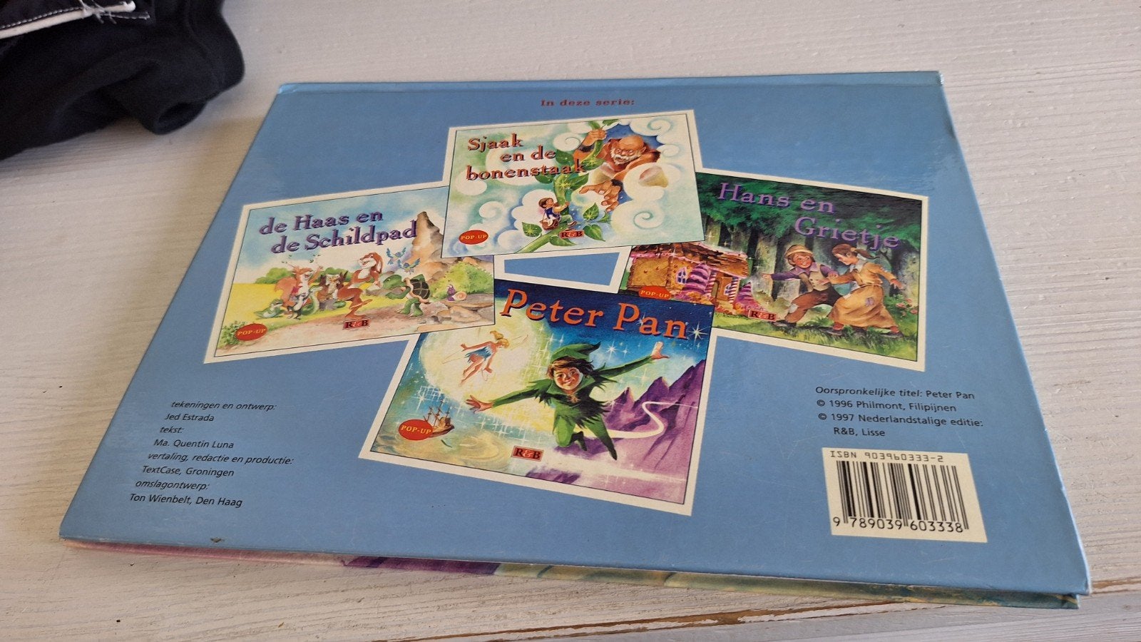 Peter Pan Pop-Up Boek - Klassiek Sprookje, Ophalen of Verzenden, Zo goed als nieuw, J.M. Barrie, Sprookjes
