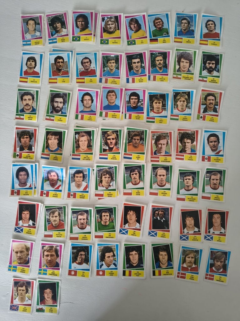 FKS Argentina '78 voetbalplaatjes, Verzamelen, Ophalen of Verzenden, Gebruikt, Overige binnenlandse clubs, Poster, Plaatje of Sticker