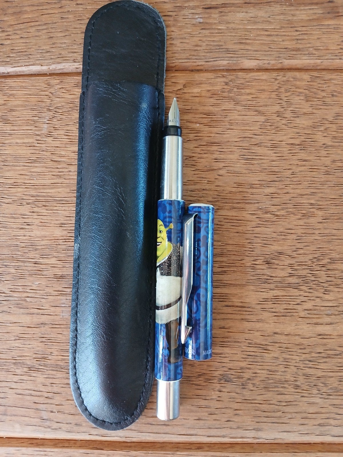 Parker Vector Shrek Special Edition Vulpen, Verzamelen, Ophalen of Verzenden, Nieuw, Vulpen, Parker