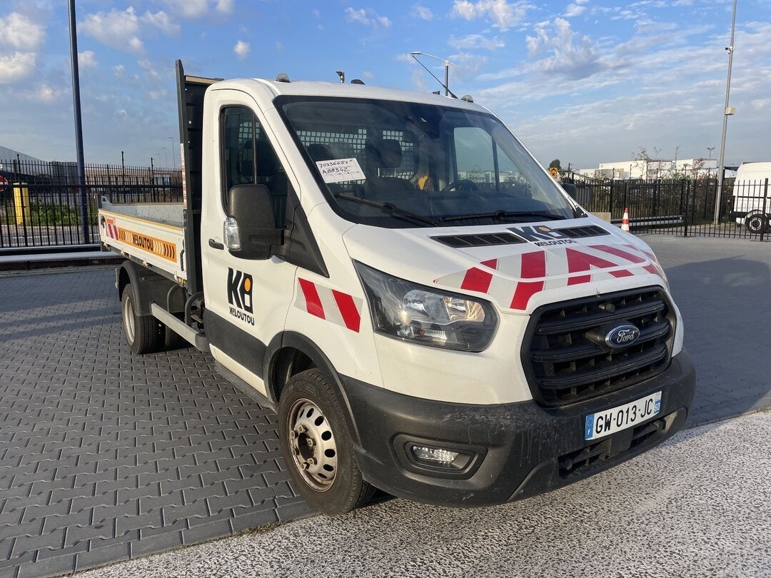 Ford Transit 165pk Tipper, Kipper, Dubbel Banden 3,5T 2024, Gebruikt, Euro 6, Overige kleuren, Bedrijf