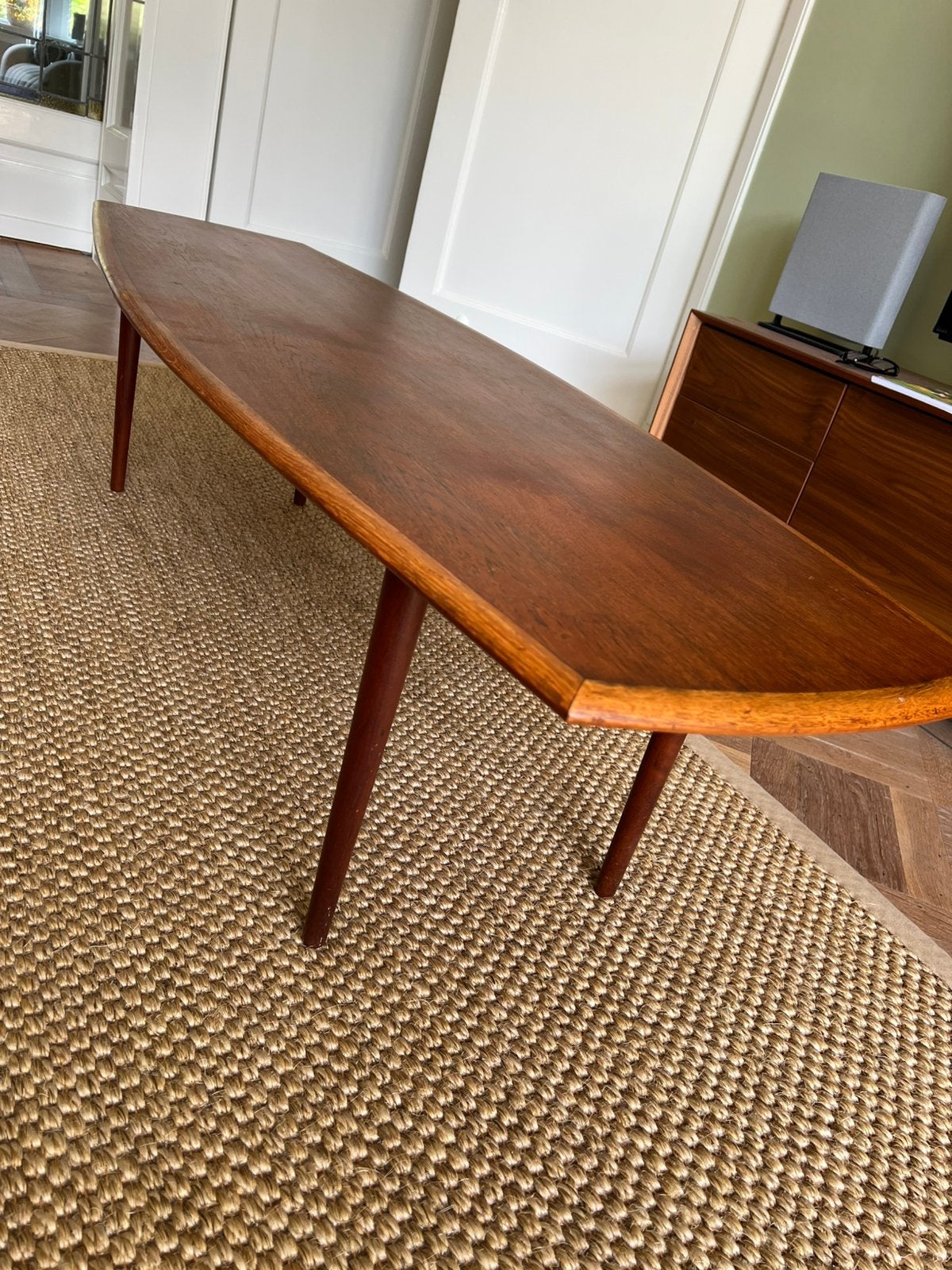 Vintage Midcentury Modern Coffee Table, Ophalen