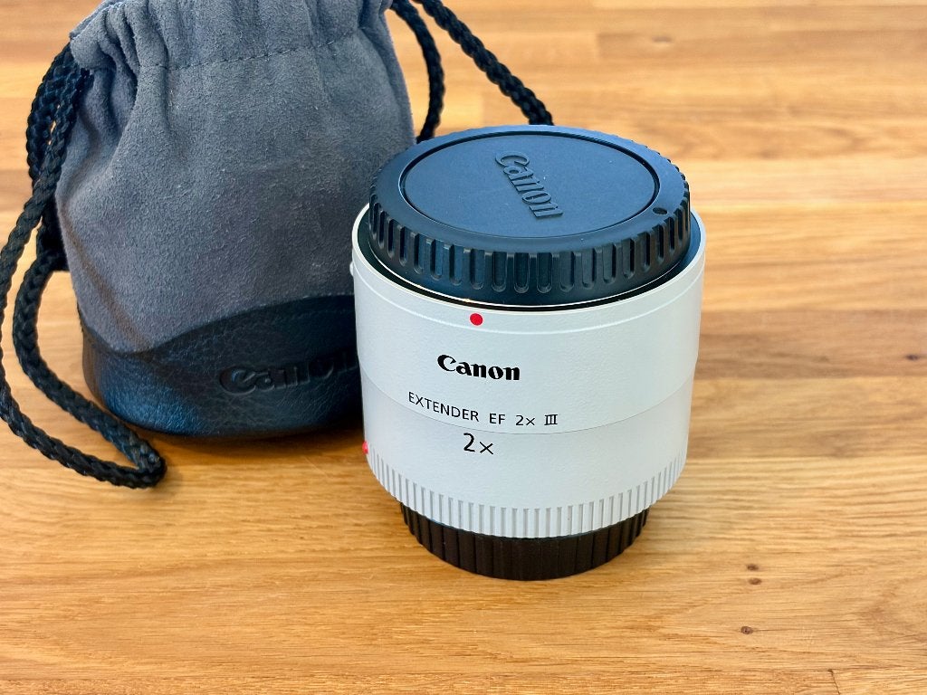 Canon EF 2x III Extender (Tele Converter), Ophalen, Zo goed als nieuw, Toebehoren, Zoom