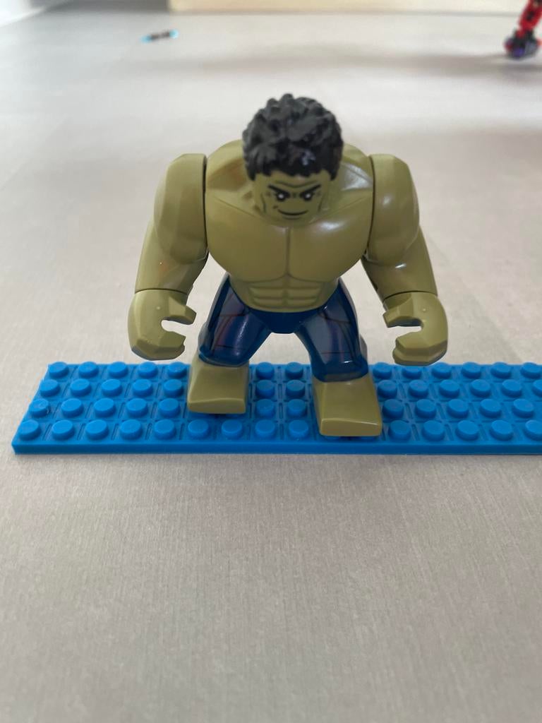 Lego Marvel Hulk Minifiguur - Zeldzaam en Zo goed als nieuw, Inclusief minifiguren, Marvel, Lego, Ophalen of Verzenden