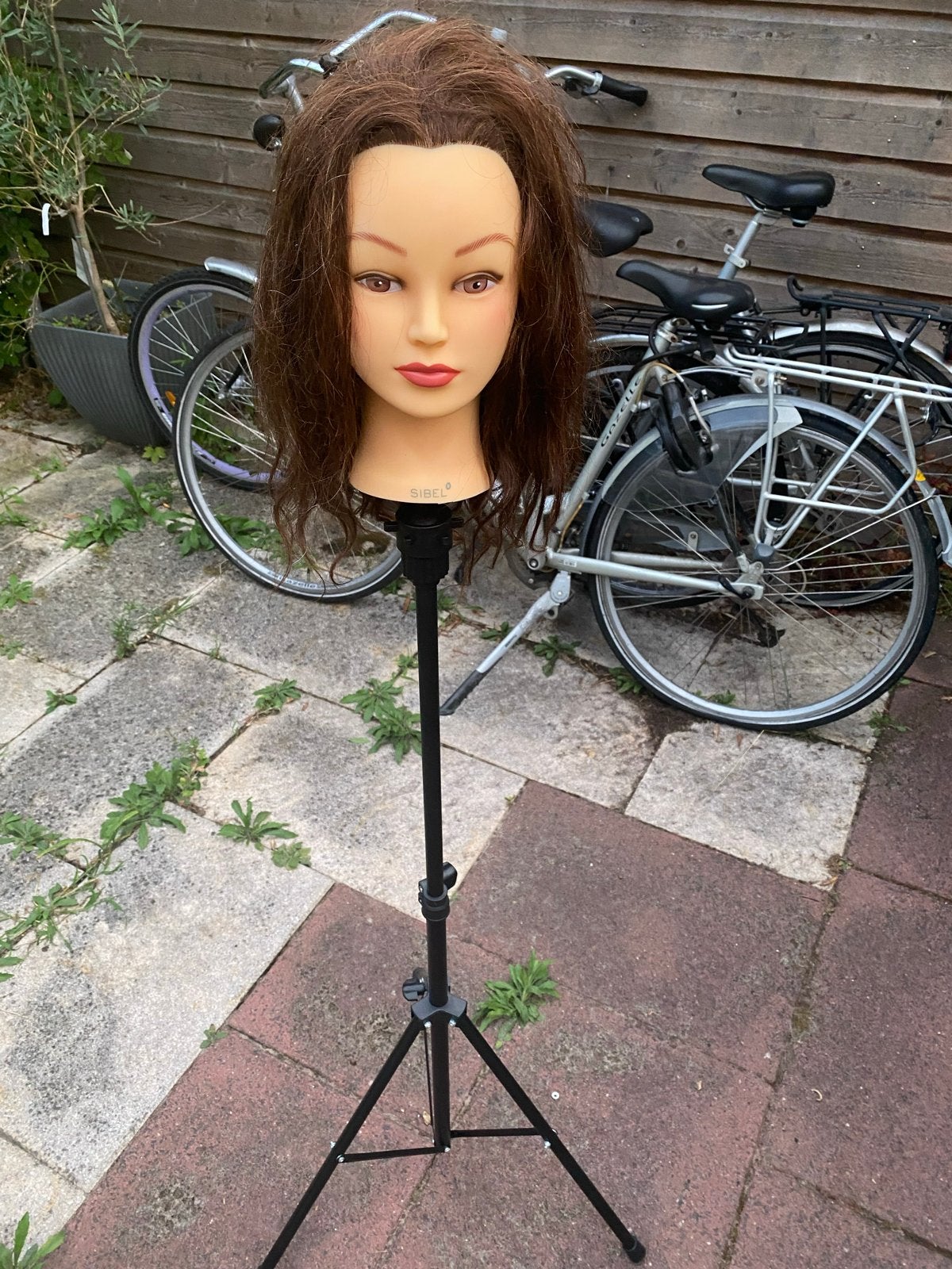 Sibel oefenhoofd met haar en statief, Ophalen, Nieuw, Overige typen