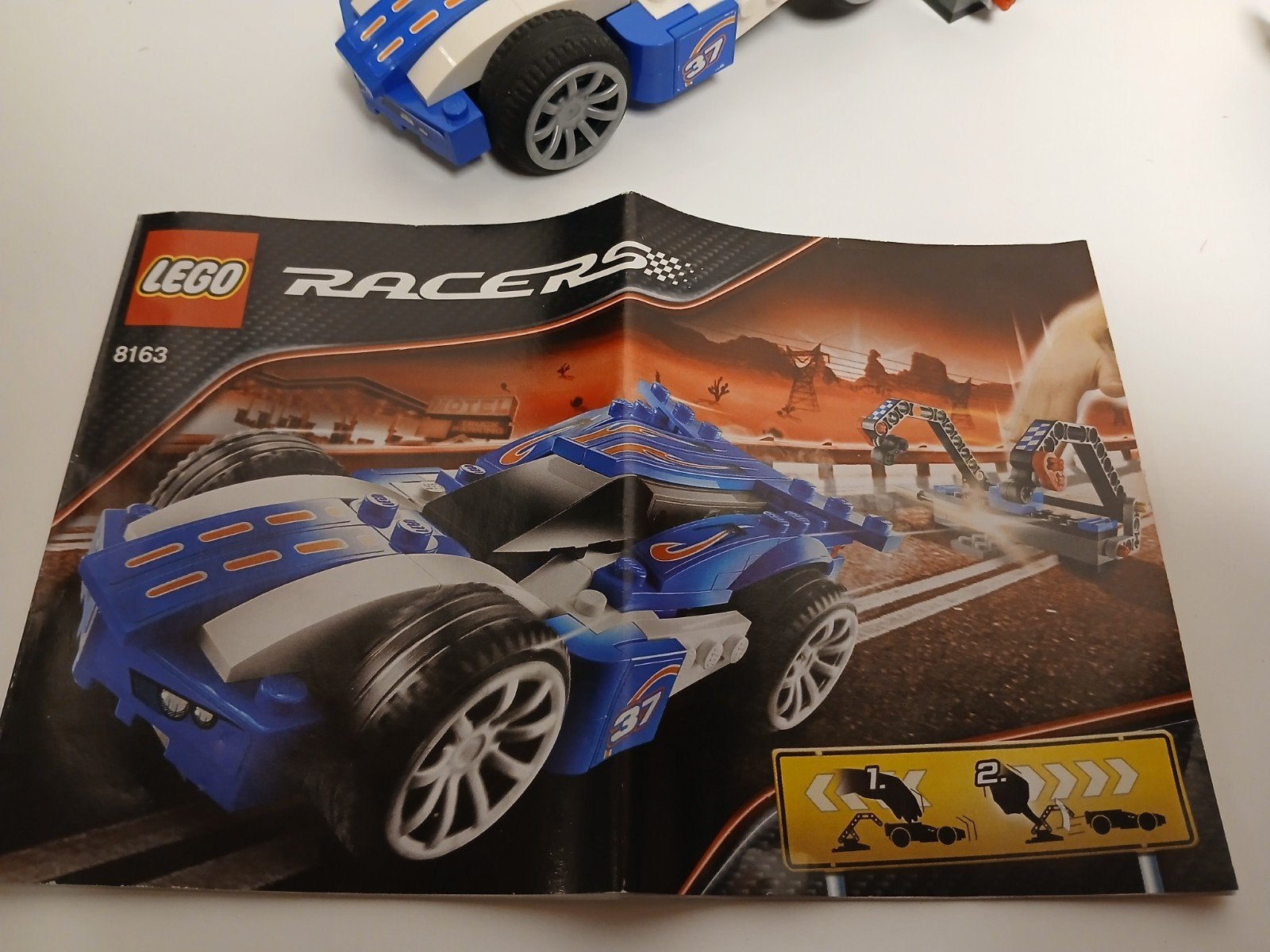 lego racers 7968 en 8163 combi set, Ophalen of Verzenden