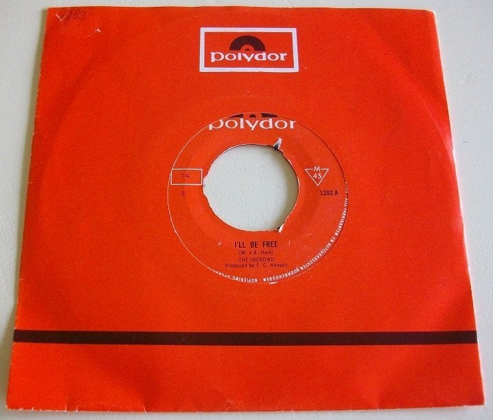 Incrowd   I'll be free   Nederbeat, Gebruikt, 7 inch, Ophalen of Verzenden, Pop