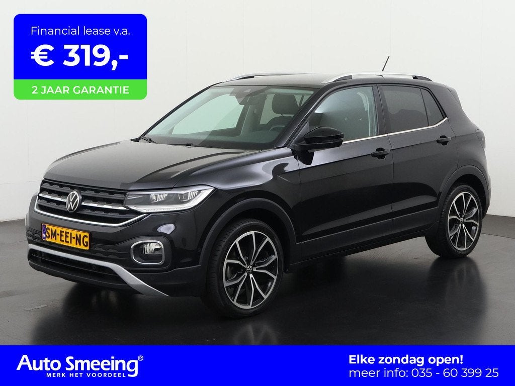 Volkswagen T-Cross 1.0 TSI Style DSG | Digital Cockpit | Cam, Auto's, Volkswagen, 12 maanden, Gebruikt, Zwart, Bedrijf