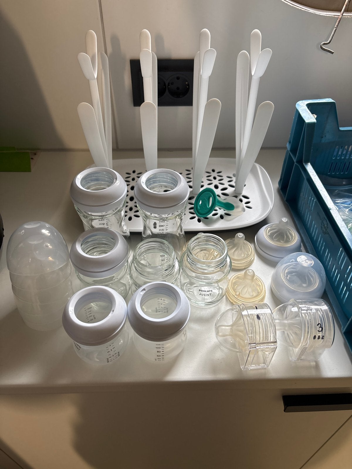Babyflesjes en flessendroger - Philips Avent, Ophalen, Gebruikt, Babyfles, Philips Avent