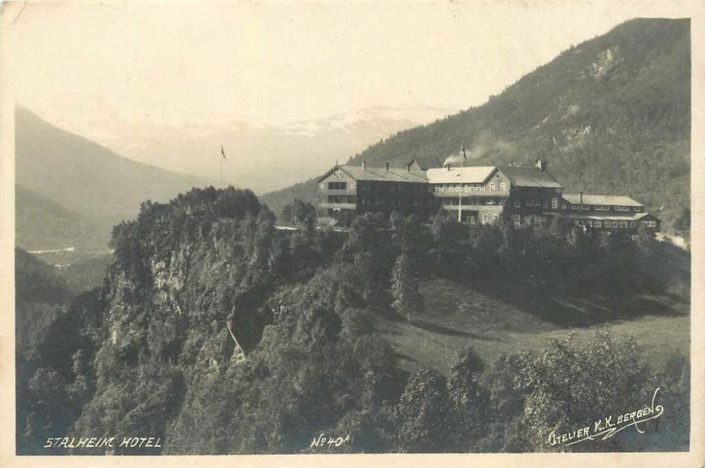 381-125-029 Stalheim Hotel, Verzenden, Voor 1920, Overig Europa