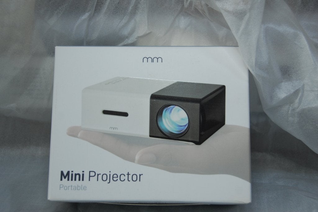 MM mini projector, Overige technologieën, Ophalen of Verzenden, Zo goed als nieuw, Full HD (1080)