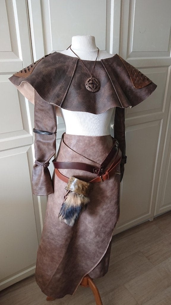 Uniek Viking/Fantasy Kostuum - Handgemaakt One size Unisex, Overige maten, Ophalen of Verzenden, Zo goed als nieuw, Kleding