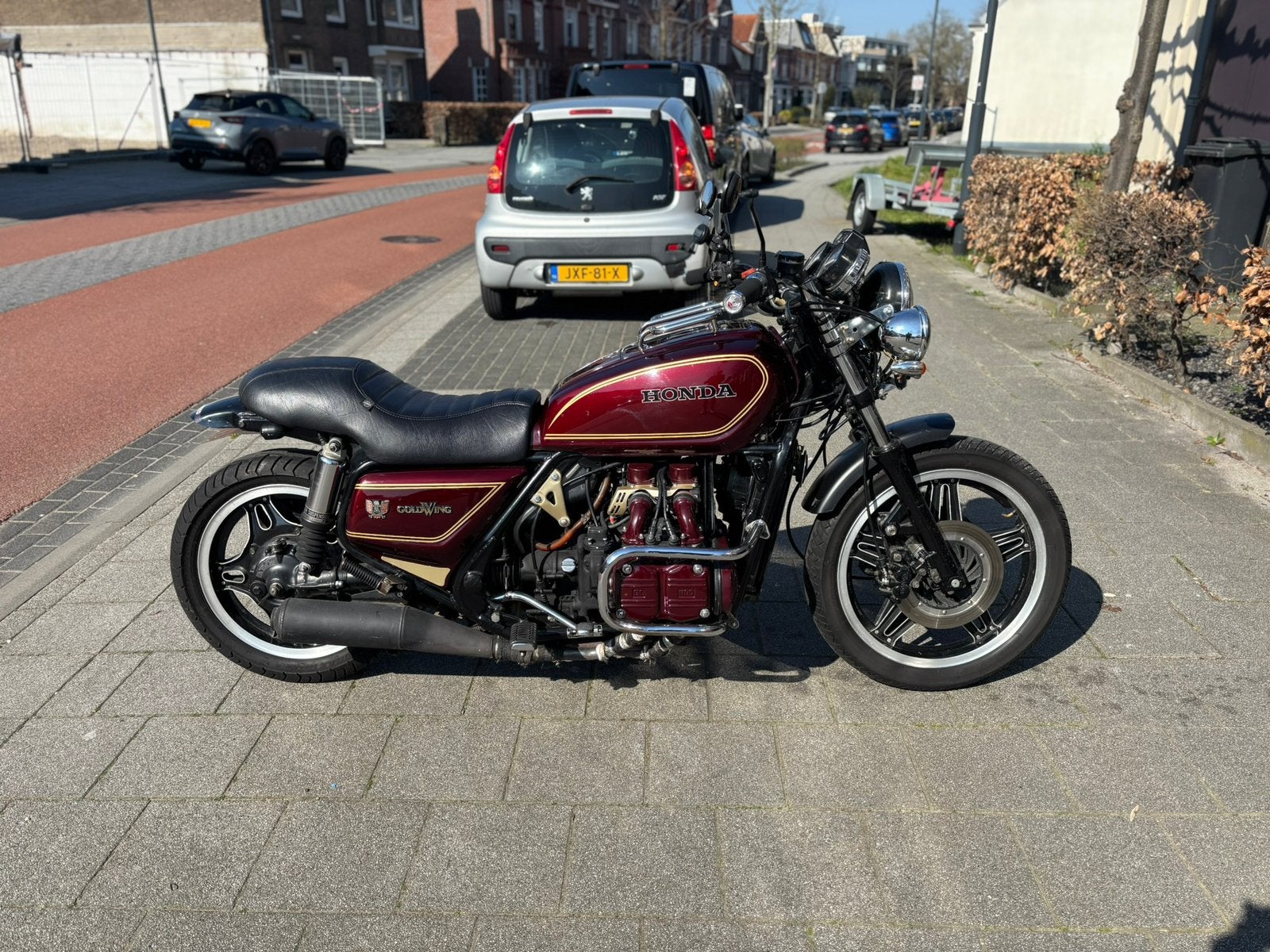 Honda Gold Wing GL1000 - Klassieke Toermotor, Motoren, Motoren | Honda, Cardan-aandrijving, 4 cilinders, Motorrijbewijs A, Gebruikt