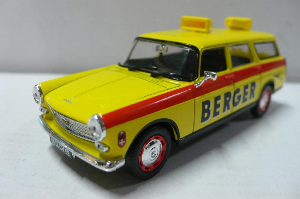 peugeot 404 commerciale -BERGER-tour de france- norev  1/43, Hobby en Vrije tijd, Modelauto's | 1:43, Verzenden, Nieuw, Auto, Norev