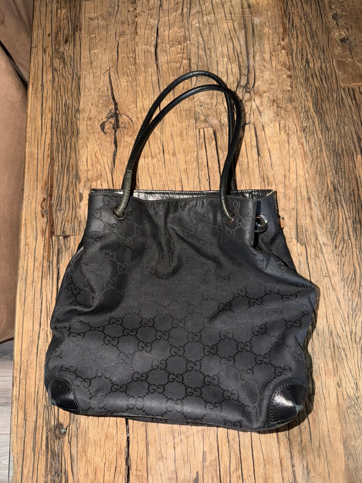 Vintage Gucci hand tas, Motoren, Ophalen of Verzenden, Gebruikt