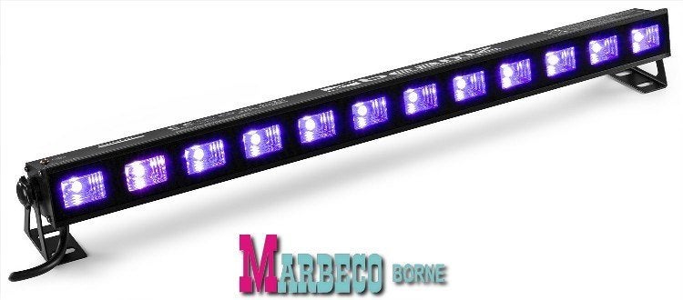 LED licht Bar 12X 3W, UV, Warm Wit en Mix, BUVW123, Nieuw, Info@marbeco.nl, BeamZ, Licht