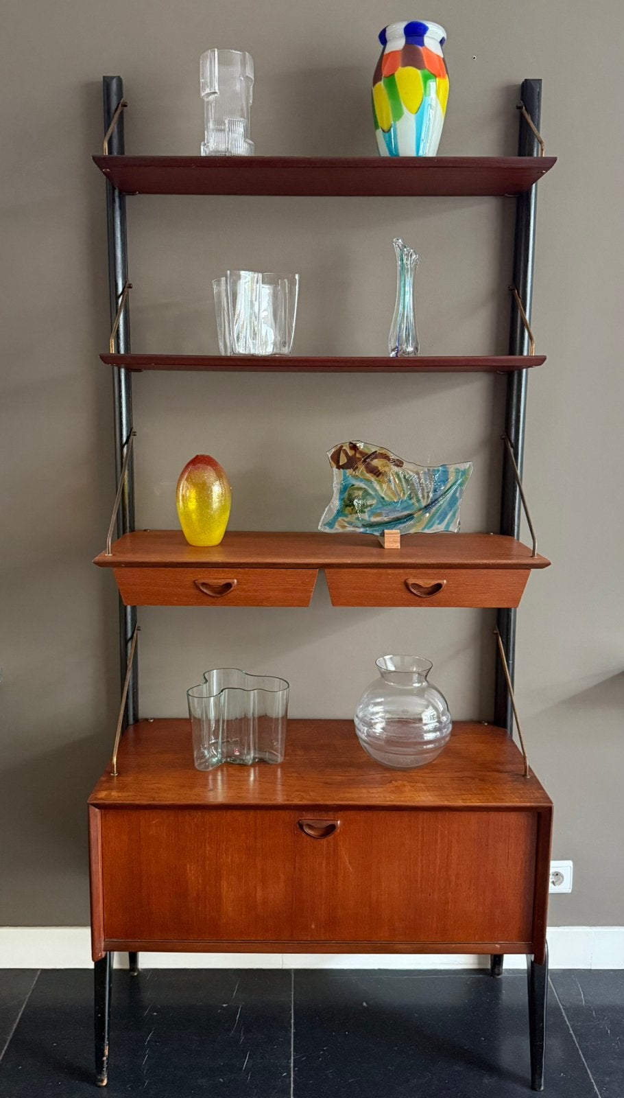 Diverse stuks vintage glaswerk, Ophalen of Verzenden
