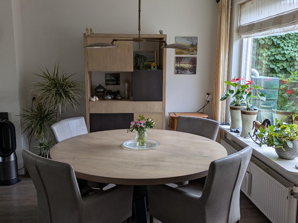 eettafel, Ophalen, Rond, Personal uit de past mooi collectie, Zo goed als nieuw