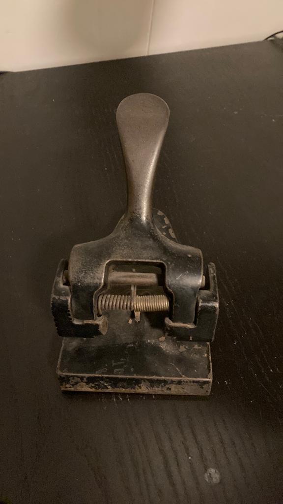 Vintage perforator, zware kwaliteit, Antiek en Kunst, Ophalen of Verzenden