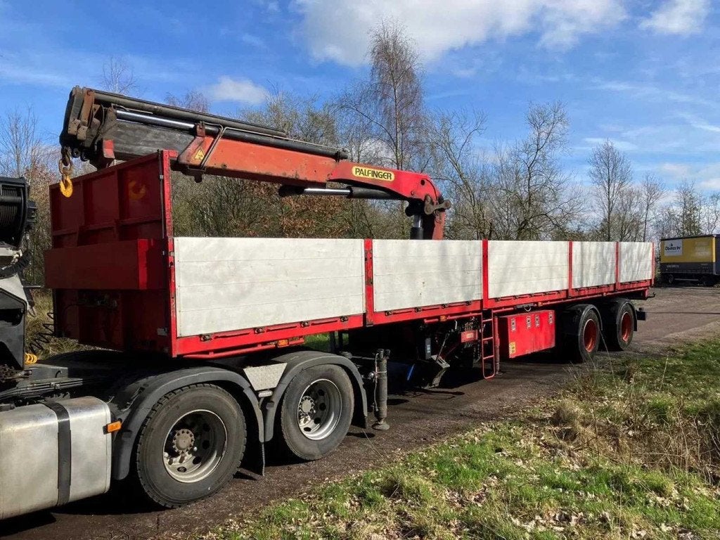 2005 Dapa 2 as gestuurde kraan trailer, Overige brandstoffen, Bedrijf, Aanhangers en Opleggers, Te koop