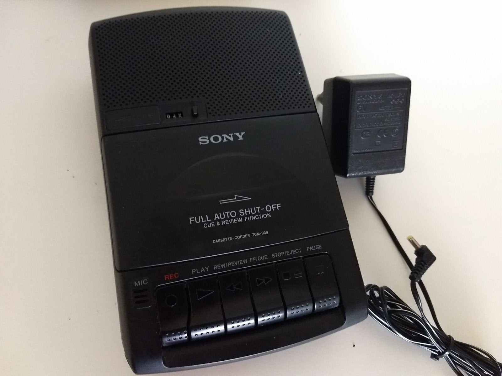 goede Sony Cassetterecorder TCM-939, Ophalen, Enkel, Sony, Tape counter