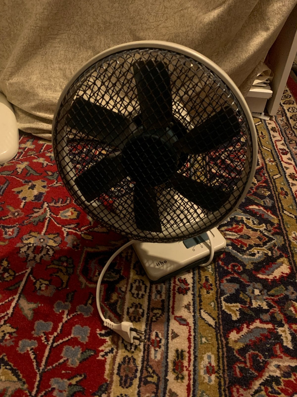 Itho Tafelventilator - Compact en Krachtig, Witgoed en Apparatuur, Ophalen of Verzenden, Gebruikt, Tafelventilator