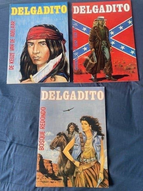 Delgadito 1 t/m 3, Boeken, Stripboeken, Meerdere stripboeken, Ophalen of Verzenden, Nieuw
