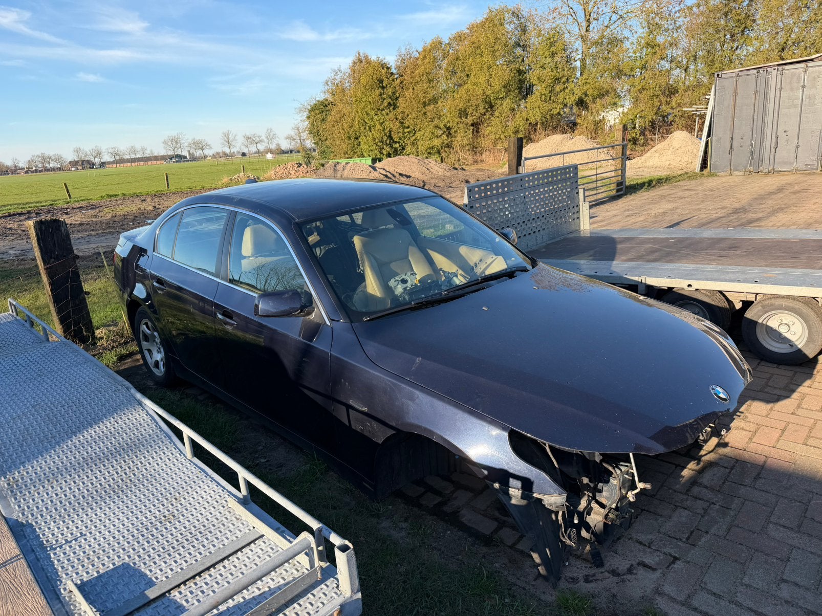 Te koop panelen deuren motorkap kofferklep ramen bmw e60 e61, Ophalen of Verzenden, BMW