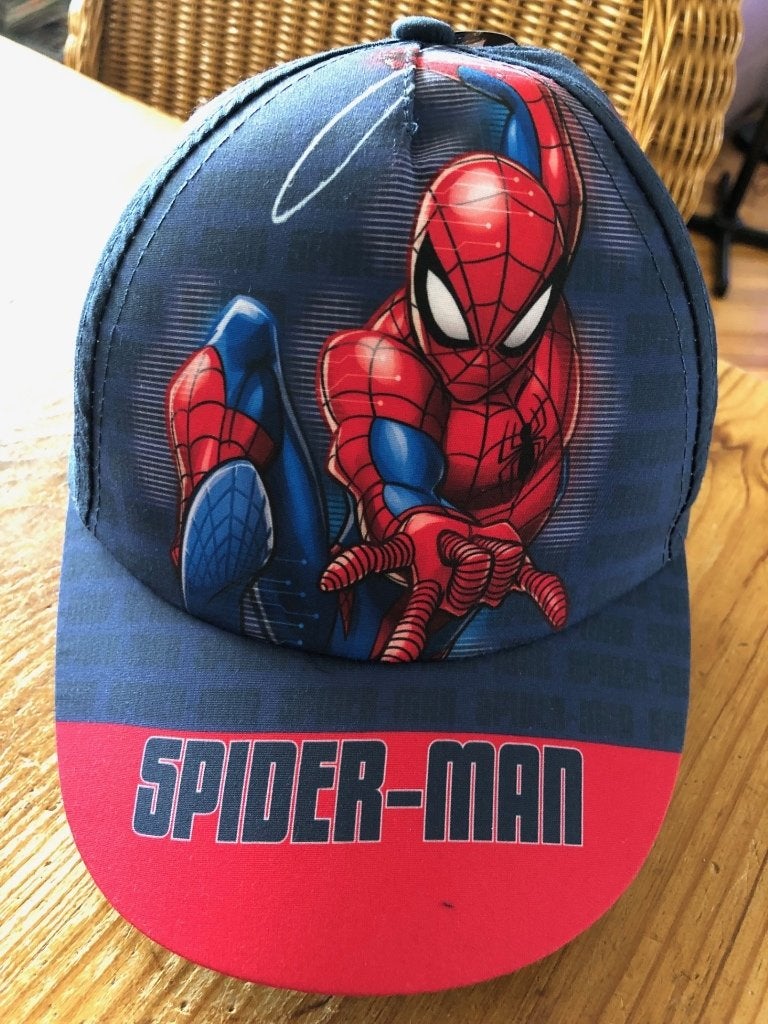 SPIDER-MAN pet voor kinderen, 56 cm, orig. en nieuw!, Jongen of Meisje, Nieuw, Ophalen of Verzenden, Pet