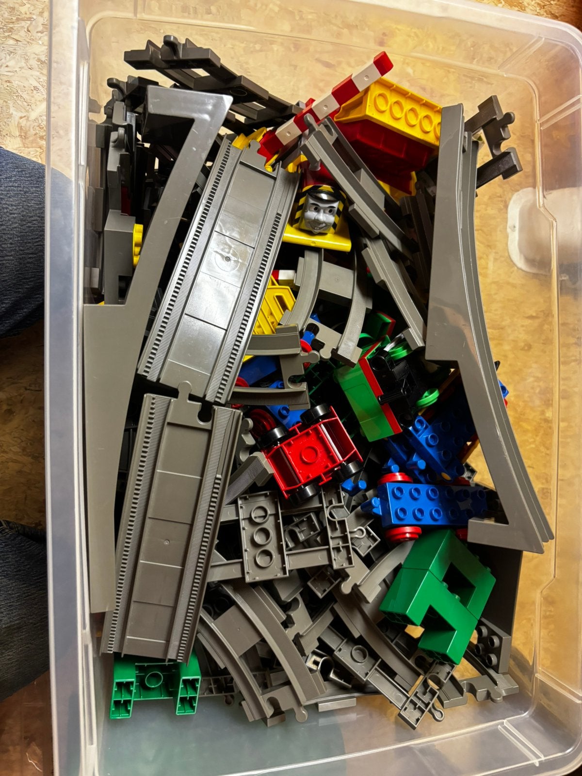 Duplo speelgoed treinen, Ophalen, Gebruikt