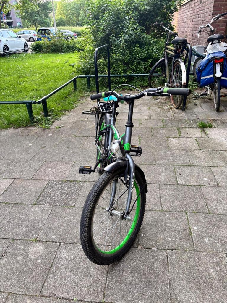 Spirit Alpha Kinderfiets - Grijs/Groen, Ophalen of Verzenden, Overige merken